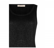 Rinascimento Cfc0120173 Fekete Csillámos Top