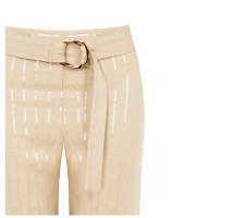 Rinascimento elegáns női nadrág - Bézs (Beige), egyenes szárú - CFC0124130