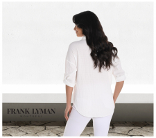 Frank Lyman 256787 Fehér Alapon Virágos Blúz