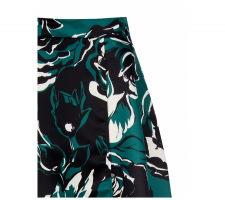 Rinascimento Cfc0115068 Olajzöld Virágos Szoknya