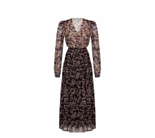 Rinascimento 100764 Fekete Virágos Ruha