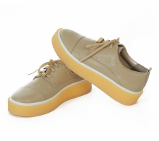 Cango&Rinaldi Slipon 120 Drapp Sportos Bőr Cipő