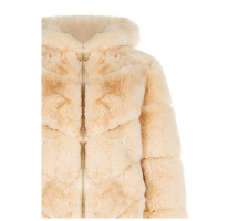 Rinascimento Cfc0118311 Bézs Szőrmés Bomber Dzseki