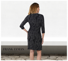 Frank Lyman 239273 Fekete-ezüst Ruha