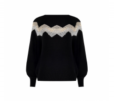 Rinascimento Vario Nero pulóver - CFC0012138