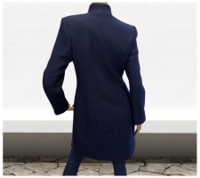 Rinascimento Cfc0114942 Sötétkék Kabát