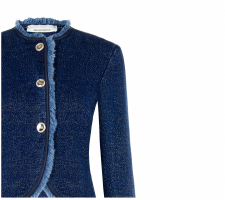 Rinascimento kék farmer zakó - CFC0125299