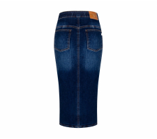 Rinascimento Blue Indigo kék farmer szoknya - CFC0124973