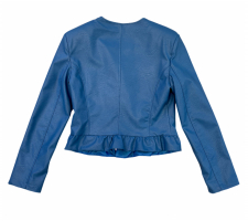 Rinascimento Cfc0117786 Sötétkék Fodros Dzseki