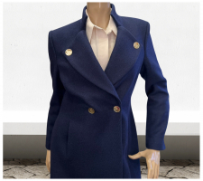 Rinascimento Cfc0114942 Sötétkék Kabát