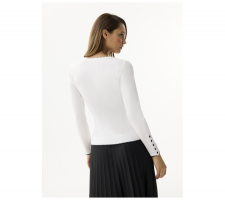 Leo & Ugo Off White-Black felső - AW124