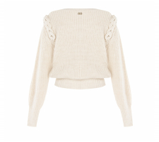 Rinascimento Cfm0011381 Törtfehér Pulóver