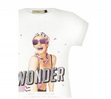 Rinascimento 103178 Fehér Wonder Póló