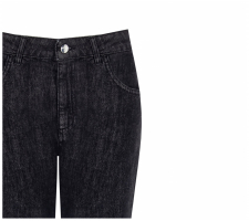 Rinascimento fekete jeans nadrág - CFC0125150