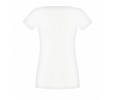 Rinascimento Cfc0112702 Fehér Mintás Póló