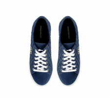 Rinascimento 6242 Kék Farmer-arany Sportos Cipő