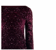 Rinascimento Bordeaux bordó ruha - CFC0126781