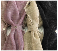 Rinascimento Acv0013445 Fuxia Csillogós Stóla