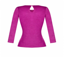 Rinascimento Cfc0112091 Magenta Láncos Blúz