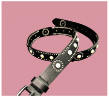 Liu Jo Belt 006 Fekete-antracit öv