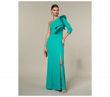 Rinascimento Cfc0117459 Türkizzöld Estélyi Ruha