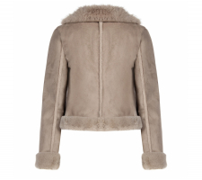 Rinascimento Cfc0115151 Drapp Műszőrmés  Dzseki