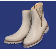 Cango&Rinaldi Irl-23051 Bézs Cervo Bokacsizma