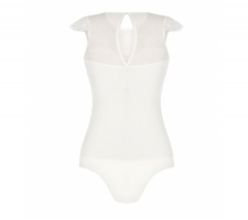 Rinascimento Cfc0112823 Törtfehér Csipkés Body