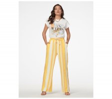 Rinascimento Cfc0114327 Fehér Mintás Póló