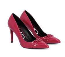 Liu Jo Vickie 131 Fuxia Lakkbőr Magassarkú Cipő