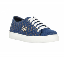 Rinascimento 6242 Kék Farmer-arany Sportos Cipő