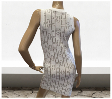 Rinascimento Cfm0011479 Fehér Kötött Ruha