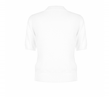 Rinascimento Cfm0011569 Törtfehér Rövidujjú Garbó