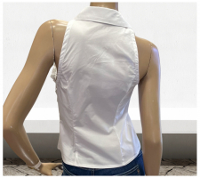 Rinascimento Cfc0118765 Fehér Fodros Blúz