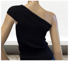 Rinascimento Cfm0011216 Fekete Felső