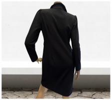 Rinascimento Curvy Cfc0019229 Fekete Ruha