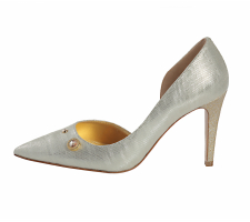 Cango&Rinaldi 79-07 Arany-bézs Toszkán Bőr Magassarkú Cipő