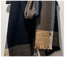 Rinascimento Acv0013622 Fekete Mintás Sál