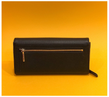 Liu Jo Wallet 024 Fekete Fedeles Pénztárca