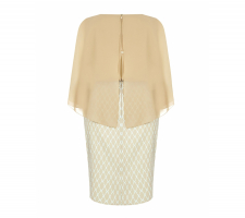 Kitana By R Cfc0108725 Bézs Mintás Ruha