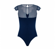 Rinascimento Cfc0112575 Tengerészkék Csipkés Body