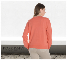 Frank Lyman 256728 Narancs Színű Virágos Felső
