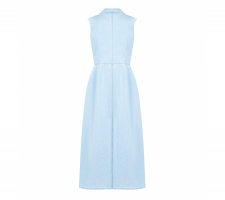 Rinascimento CFC0123997 Halványkék, Vékony Farmerruha