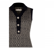 Rinascimento Cfc0119907 Fekete Mintás Ruha