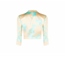 Rinascimento női boleró - Varia Verde Aqua mintás - CFC0124314