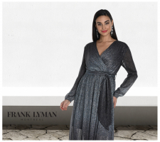 Frank Lyman 249214 Kékes-fekete Csillámos Ruha