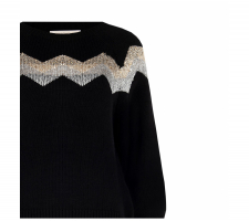 Rinascimento Vario Nero pulóver - CFC0012138