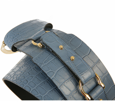 Rinascimento Belt 019 Kék-arany öv