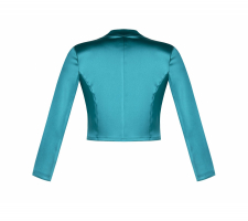 Rinascimento Cfc0111075 Türkizkék Boleró