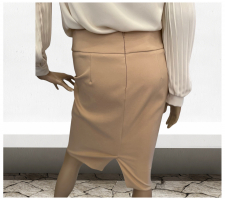 Rinascimento Cfc0113713 Bézs Ceruzaszoknya